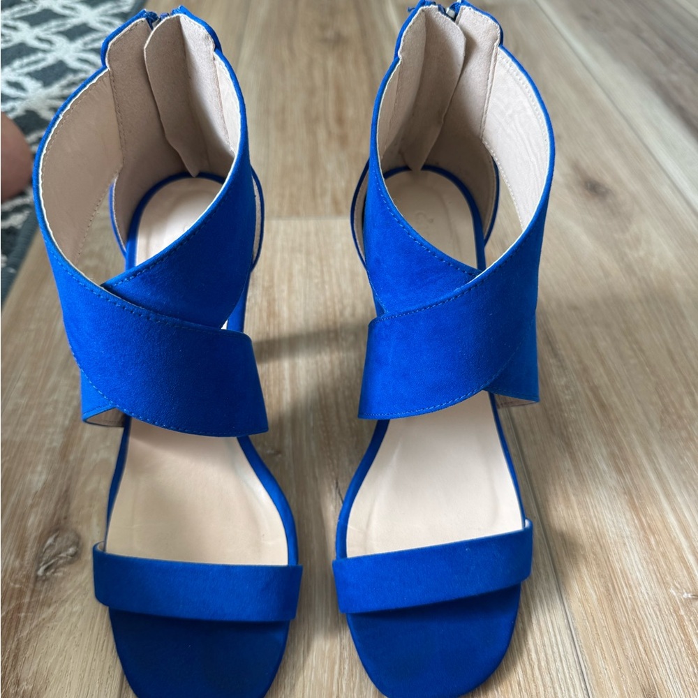 Charlotte Russe Royal Blue Women's Sandals